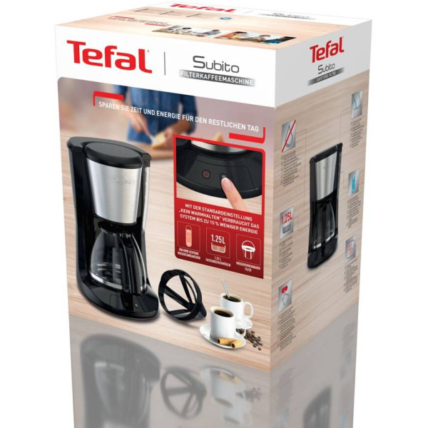 Фото - Кофеварка капельная Tefal CM5S1DE0 Subito 1,25 л