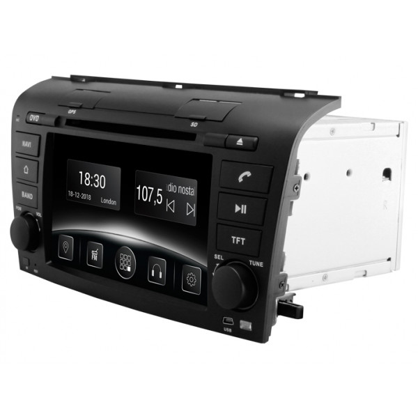 Фото - Штатная магнитола Gazer CM6007-BK for Mazda 3 (BK) (2004-2009)