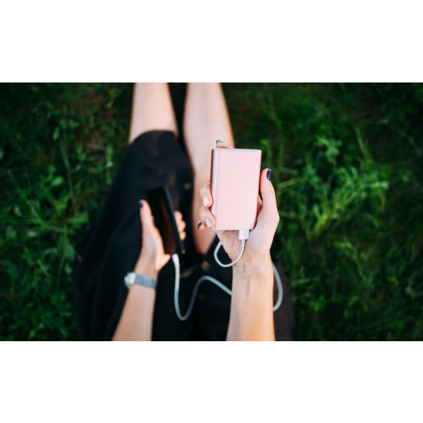 Фото - Батарея мобильная Canyon 10000mAh Quick Charge QC3.0 Rose Gold (CND-TPBQC10RG)