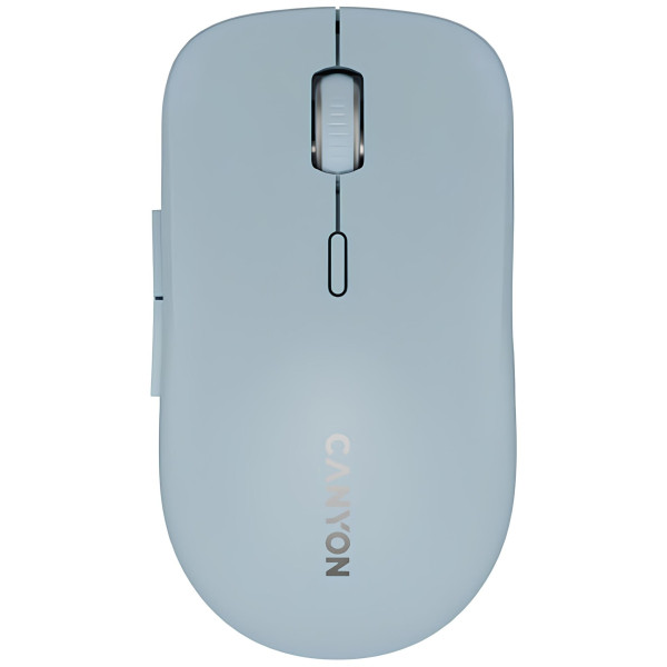 Фото - Мышь беспроводная Canyon MW-12 Silent Dual band Blue (CNS-CMSW12BL)