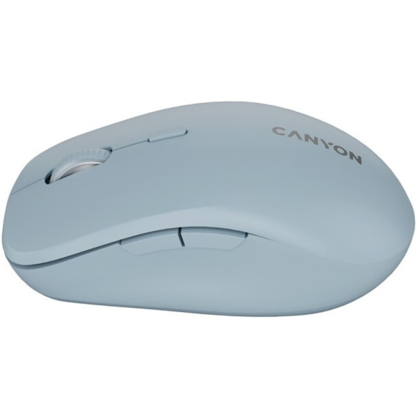 Фото - Мышь беспроводная Canyon MW-12 Silent Dual band Blue (CNS-CMSW12BL)