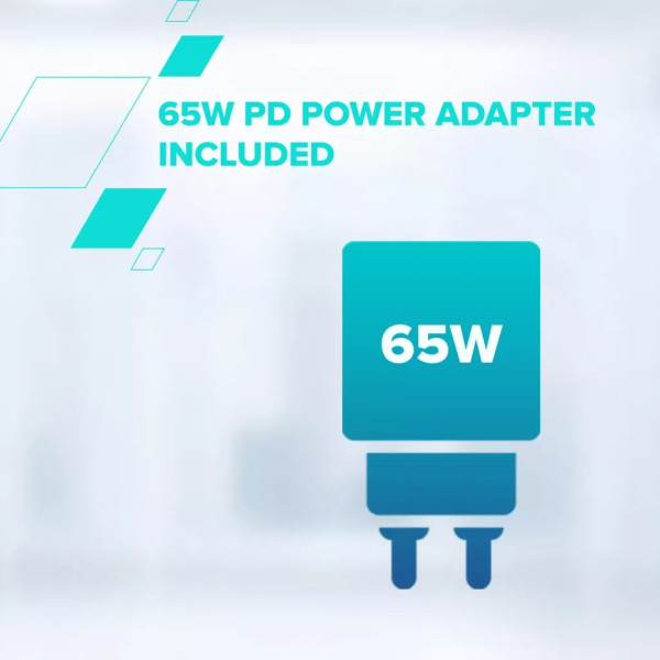 Фото - Беспроводное зарядное устройство Canyon OnCharge 405 с адаптером в комплекте 4-в-1 White (CNS-WCS405W)