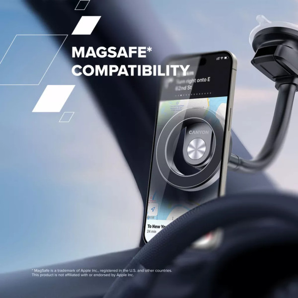 Фото - Автодержатель Canyon OnGrip 12 Black (CNS-CCHM12)