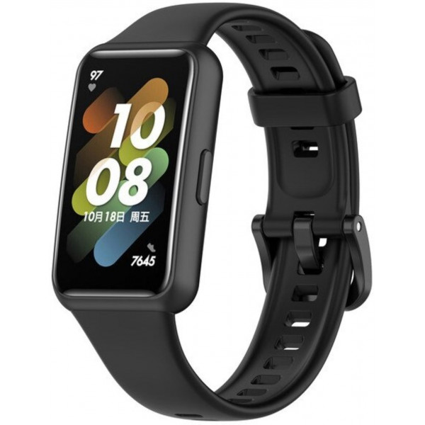 Фото - Ремешок для фитнес-браслета BeCover for Huawei Band 7/Honor Band 7 Black (709456)