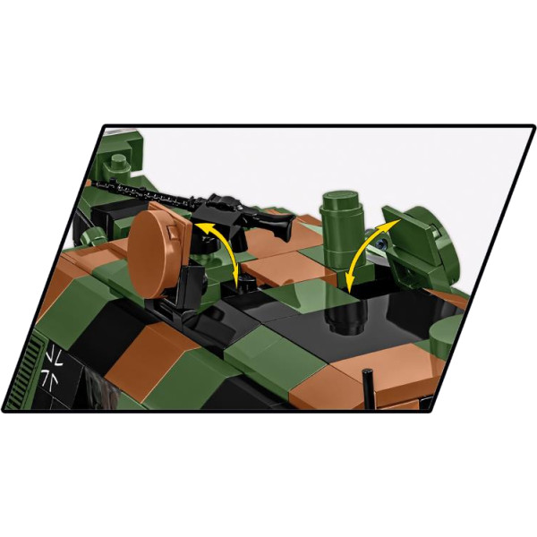 Фото - Пластиковый конструктор Cobi САУ PzH 2000 1006 деталей (COBI-2628)