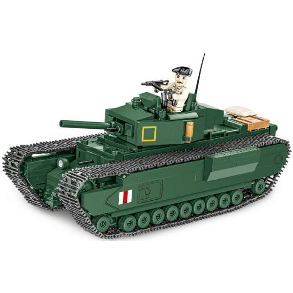 Фото - Пластиковый конструктор Cobi Company of Heroes 3 Танк Mk III Черчилль 654 деталей (COBI-3046)