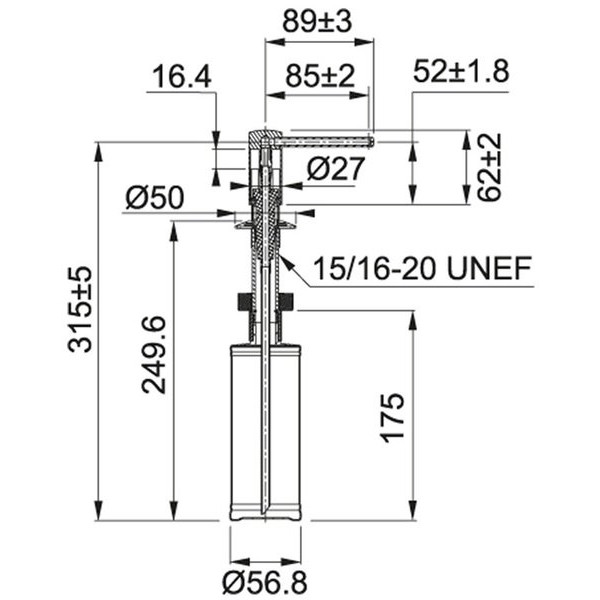 Фото - Дозатор для мыла Franke Comfort 350 мл (112.0652.763)