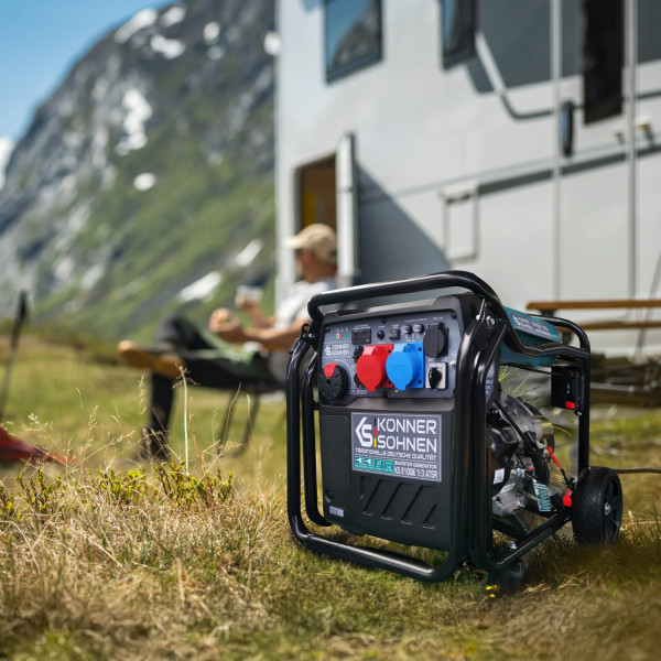 Фото - Генератор инверторный Konner&Sohnen KS 8100iE 1/3 ATSR