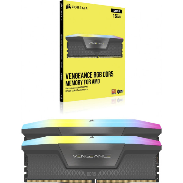 Фото - Память DDR Corsair DDR5 2x16GB/6000 Vengeance RGB (CMH32GX5M2E6000Z36)