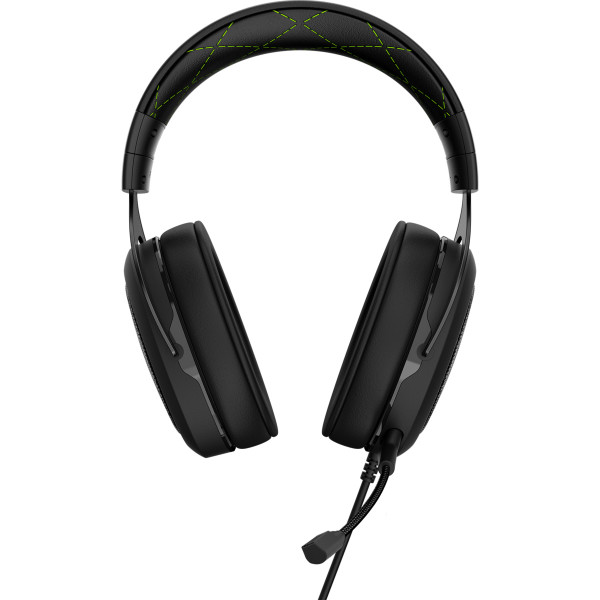 Фото - Гарнитура проводная игровая Corsair HS50 Black/Green (CA-9011171-EU)