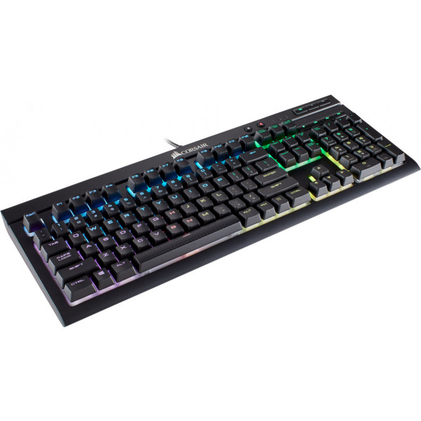 Фото - Клавиатура проводная игровая Corsair K68 RGB Cherry MX Red Black (CH-9102010-RU) USB