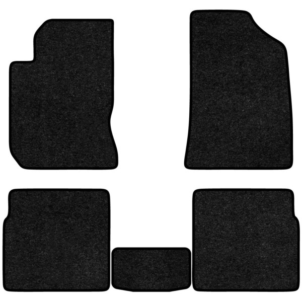 Фото - Коврики ворсовые в салон авто EVAtech Standard для Chrysler PT Cruiser 2000-2010 1 поколение Htb USA черный кант CS22388CG5VEB