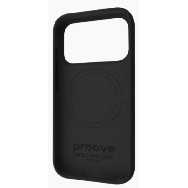 Фото - Чехол для смартфона Proove Spectrum Case with Magnetic Ring iPhone 17 Pro Max deep black (PCSPIP17PM41)