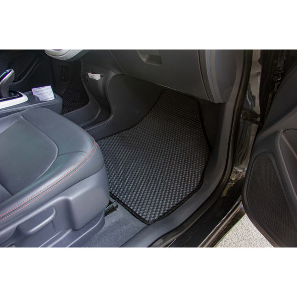 Фото - Коврики из экокожи в салон авто передние EVAtech ECO для Bolt EV Chevrolet 2016-2023 1 поколение Htb USA CT1863AV2OU2BBB