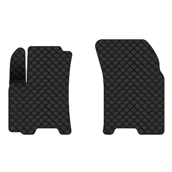 Фото - Коврики из экокожи в салон авто передние EVAtech ECO для Aveo (T250) Restyling Chevrolet 2005-2011 2 поколение Sedan EU CT31631A2BBB