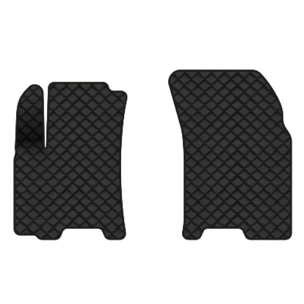 Фото - Коврики из экокожи в салон авто передние EVAtech ECO для Aveo (T250) 3-doors Restyling Chevrolet 2005-2011 1 поколение Htb EU CT337A2BBB