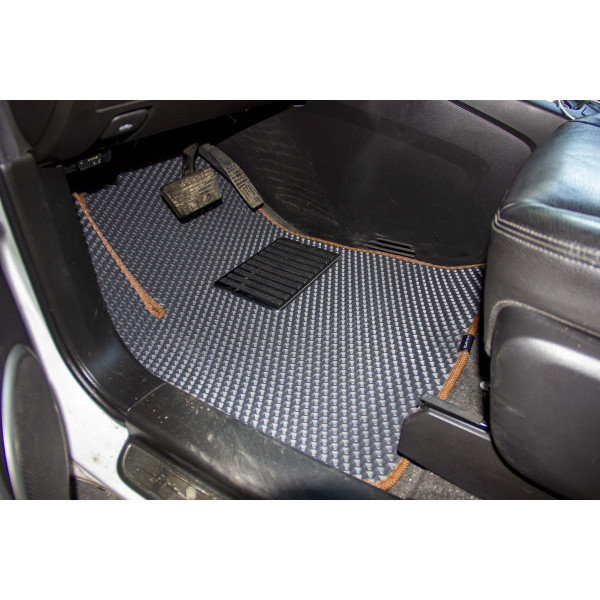 Фото - Коврики из экокожи в салон авто передние EVAtech ECO для Captiva (C140) 7 seats AT Restyling Chevrolet 2011-2018 1 поколение SUV EU CT3172A2BBB