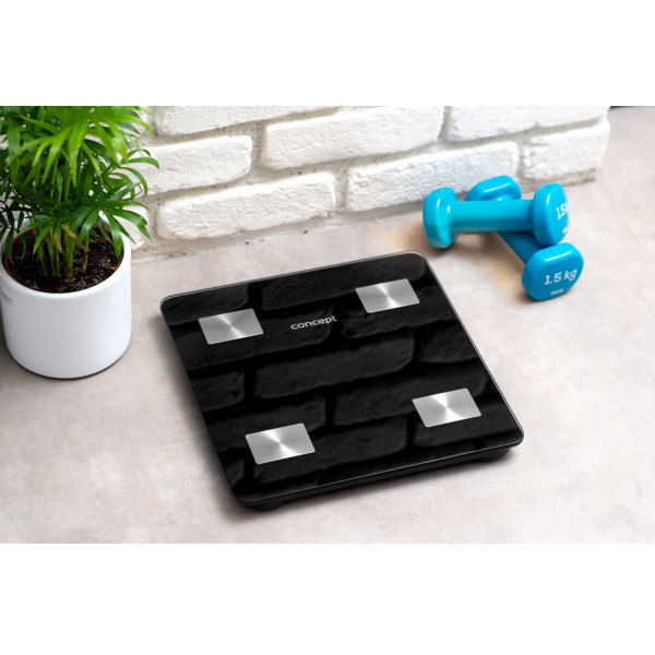 Фото - Весы напольные Concept VO4001 Perfect Health Black