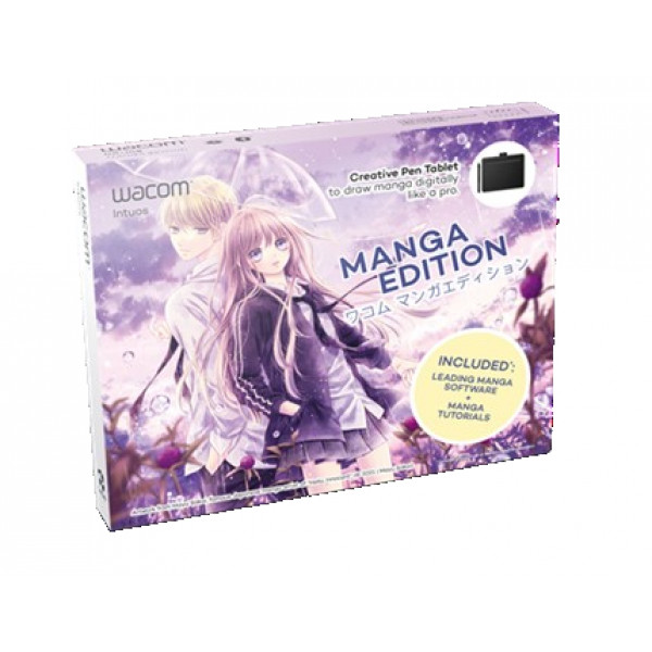 Фото - Микроповреждение - Графический планшет Wacom Intuos S Bluetooth Black Manga (CTL-4100WLK-M)