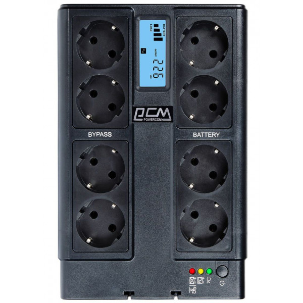 Фото - Источник бесперебойного питания Powercom CUB-1000N Schuko