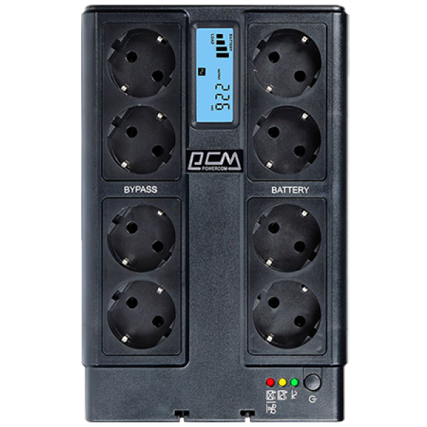 Фото - Источник бесперебойного питания Powercom CUB-1000N Schuko