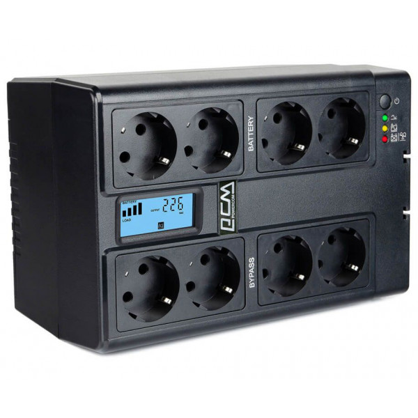 Фото - Источник бесперебойного питания Powercom CUB-1000N Schuko