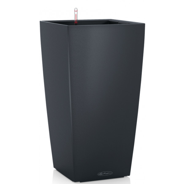 Фото - Вазон Lechuza 30/56 CUBICO Color Серый 13138 Фото - Вазон Lechuza 30/56 CUBICO Color Серый 13138