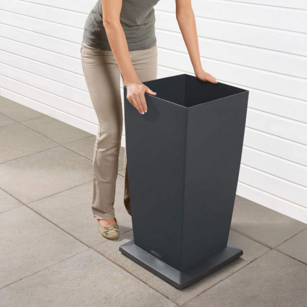 Фото - Вазон Lechuza 30/56 CUBICO Color Серый 13138