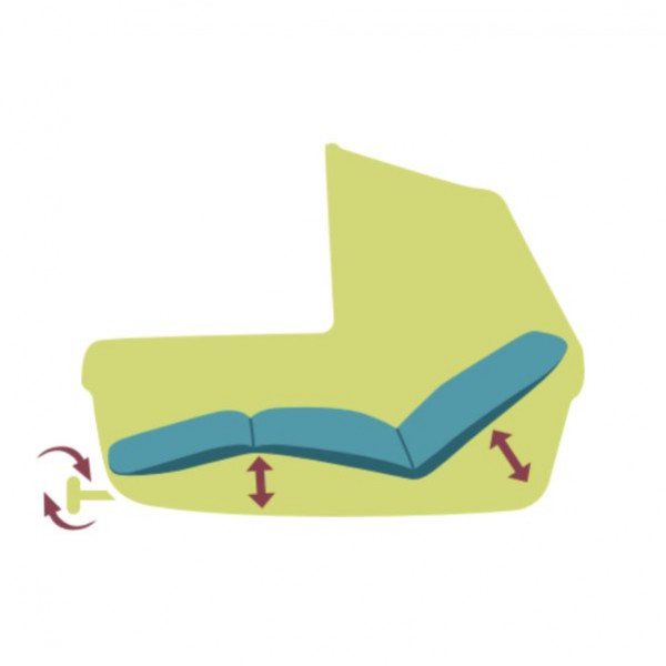 Фото - Коляска универсальная 3 в 1 Peg-Perego Veloce Mon Amour Belvedere SLK