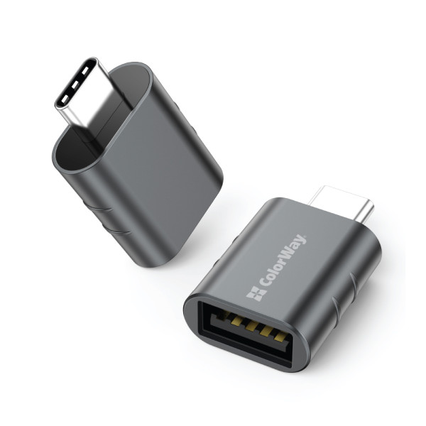 Фото - Переходник Colorway USB-A to USB-C 3.2 (CW-AD-AC3)