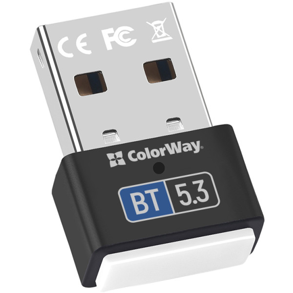 Фото - Адаптер сети Bluetooth USB Colorway Bluetooth BT 5.3 (CW-AD-BT53)