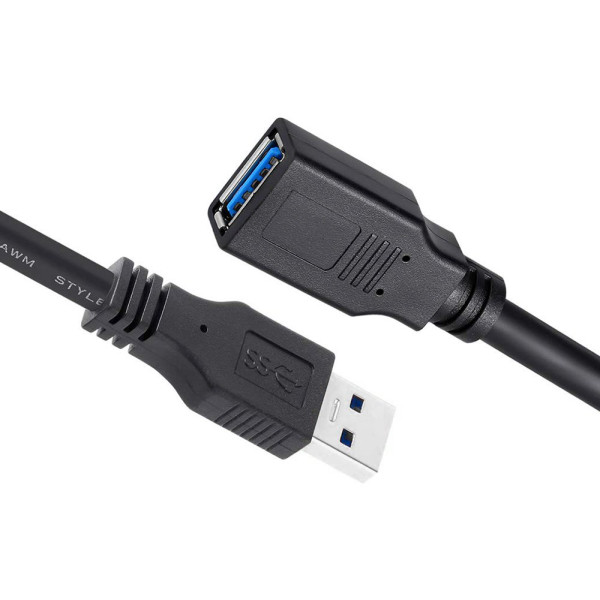 Фото - Кабель USB Type-A - USB Type-A Colorway USB 3.0 AM / AF 1.8m (CW-CBUF075-BK)