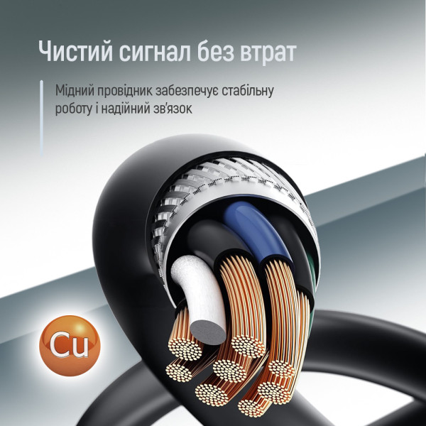 Фото - Кабель USB Type-A - USB Type-A Colorway USB 2.0 AM / AF 1.8m (CW-CBUF076-BK)