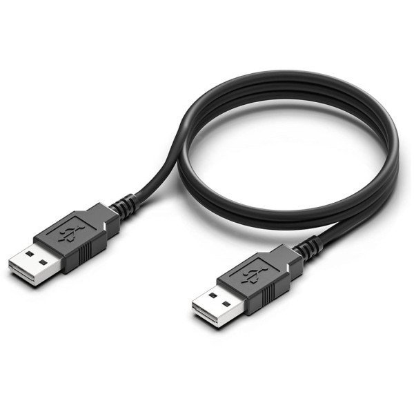 Фото - Кабель USB type A - USB type A Colorway USB-А - USB-А (PVC) 1m (CW-CBUU071-BK)