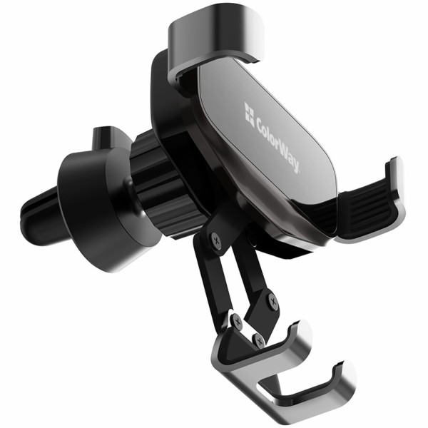 Фото - Автодержатель Colorway Gravity Mechanical Car Mount Black (CW-CHG18-BK)
