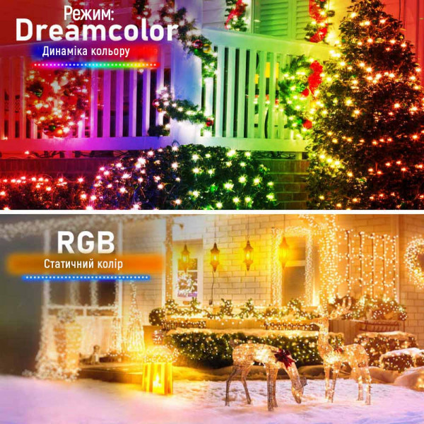 Фото - Гирлянда линейная Colorway 60LED 10 m WiFi Bluetooth (CW-GS-60L10UMC)