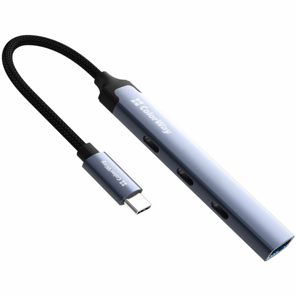 Фото - Хаб USB Colorway USB-C 4-в-1 USB-C2.0х3/USB3.0 (CW-HUB07)