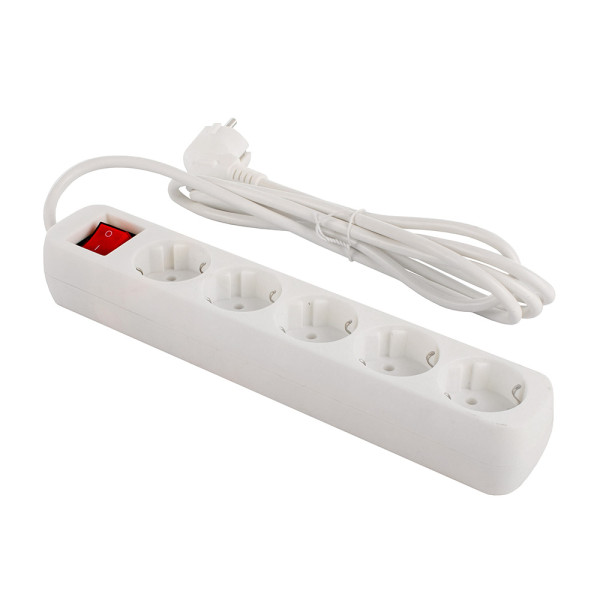 Фото - Сетевой фильтр Colorway 2m White (CW-PSEA52W)