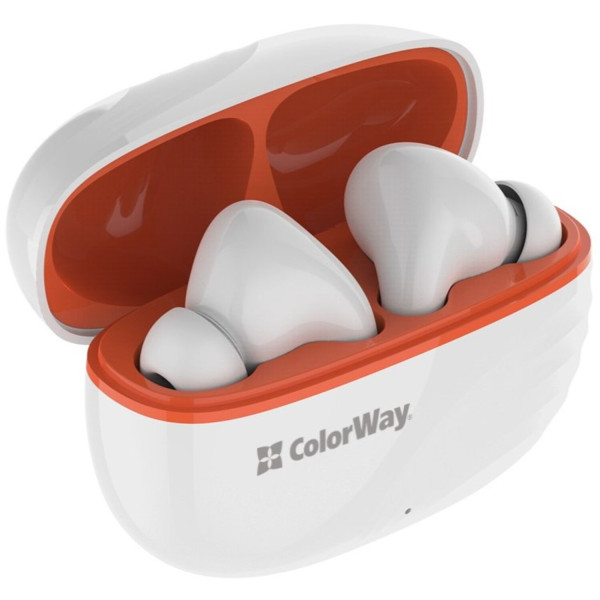 Фото - Наушники вкладыши беспроводные TWS Colorway Slim TWS-5 Earbuds White (CW-TWS5WT)