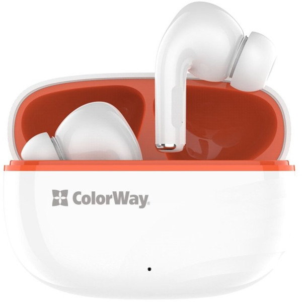 Фото - Наушники вкладыши беспроводные TWS Colorway Slim TWS-5 Earbuds White (CW-TWS5WT)