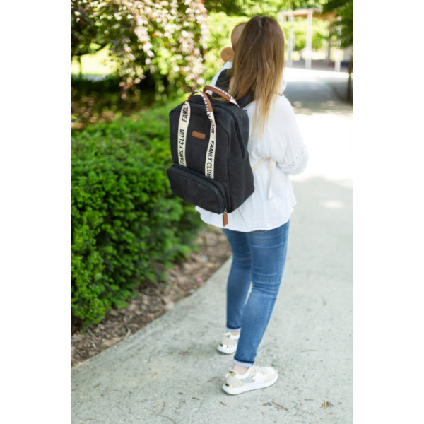Фото - Рюкзак детский Childhome Family Club Canvas Black (CWBPSCBL)
