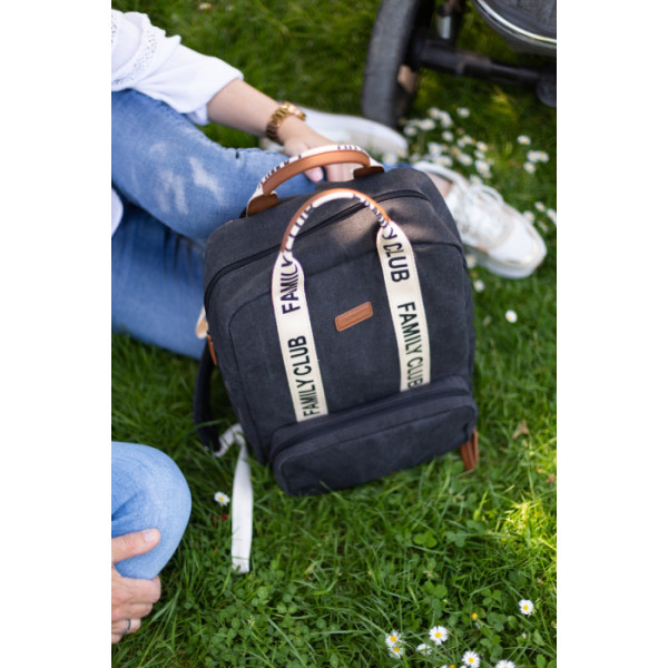 Фото - Рюкзак детский Childhome Family Club Canvas Black (CWBPSCBL)