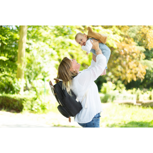 Фото - Рюкзак детский Childhome Family Club Canvas Black (CWBPSCBL)