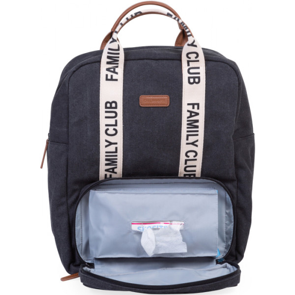 Фото - Рюкзак детский Childhome Family Club Canvas Black (CWBPSCBL)