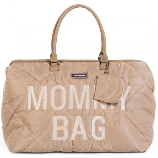 Фото - Сумка для родителей Childhome Puffered Beige (CWMBBPBE)