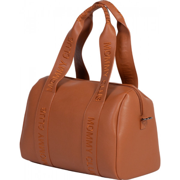 Фото - Сумка для родителей Childhome Mommy Club Signature Vegan Leather Brown (CWMCSLBR)