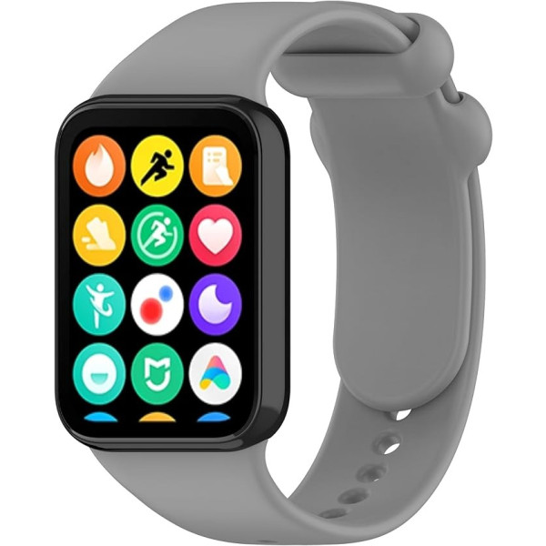 Фото - Ремешок для фитнес-браслета BeCover for Xiaomi Smart Band 9 Pro Grey (713203)
