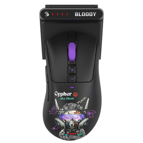 Фото - Мышь беспроводная игровая Bloody R73 Ultra Duo (Cypher Ghost)