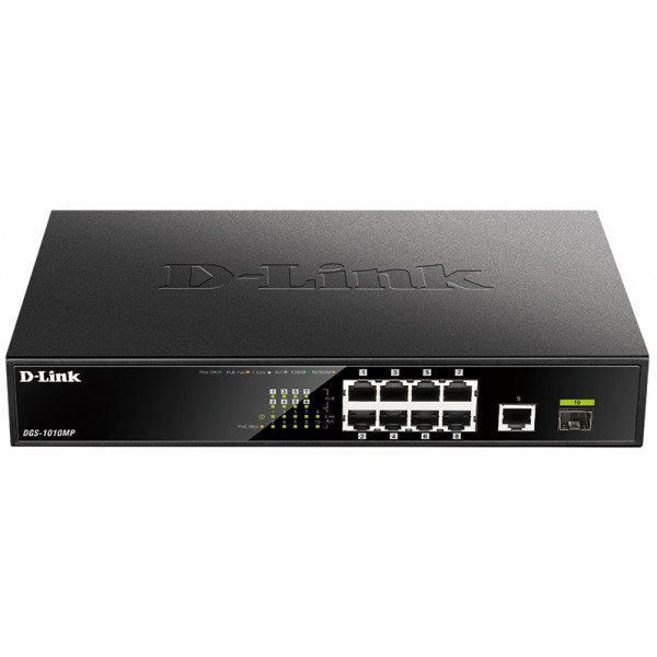 Фото - Коммутатор локальной сети (Switch) D-Link DGS-1010MP