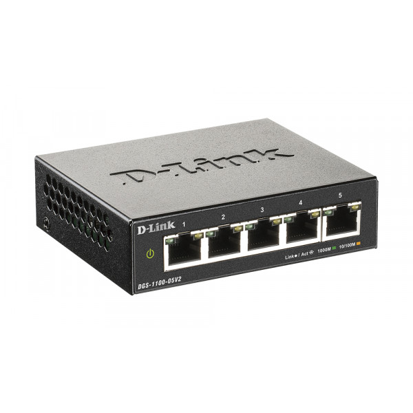 Фото - Коммутатор локальной сети (Switch) D-Link DGS-1100-05V2